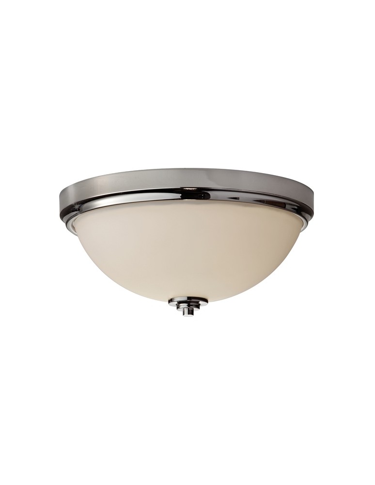 Lampy sufitowe - Feiss MALIBU 2x60W E27 FE/MALIBU/F BATH Plafon - produkt kolory-swiatla.pl 1