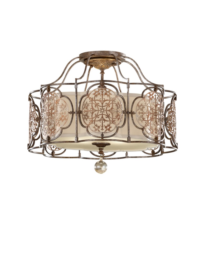 Lampy sufitowe - Feiss MARCELLA 3x60W E27 FE/MARCELLA/SF Sufitowa - produkt kolory-swiatla.pl 1