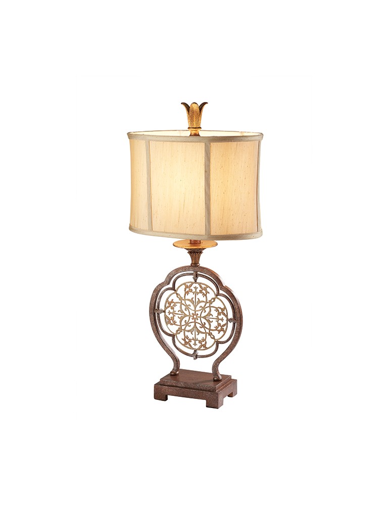 Lampy stołowe z abażurem - Feiss MARCELLA 1x60W E27 FE/MARCELLA/TL Stołowa - produkt kolory-swiatla.pl 1