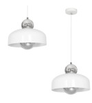 Lampy wiszące - Milagro Lampa Wisząca HARALD WHITE 1xE27 MLP3770 - product 1