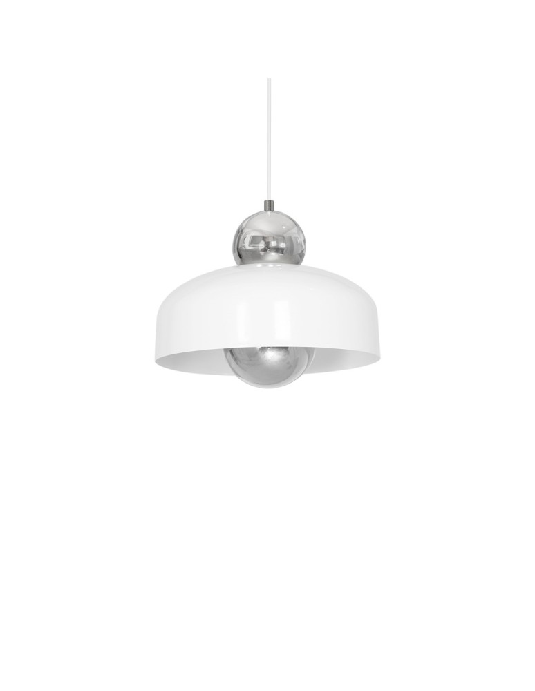 Milagro Lampa Wisząca HARALD WHITE 1xE27 MLP3770