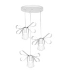Lampy wiszące dziecięce - Milagro Lampa Wisząca EMMA WHITE 3xE27 MLP1037 - product 1