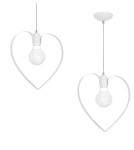 Milagro Lampa wisząca AMORE WHITE 1xE27 MLP9950 Milagro Lampa wisząca AMORE WHITE 1xE27 MLP9950