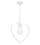 Milagro Lampa wisząca AMORE WHITE 1xE27 MLP9950 Milagro Lampa wisząca AMORE WHITE 1xE27 MLP9950
