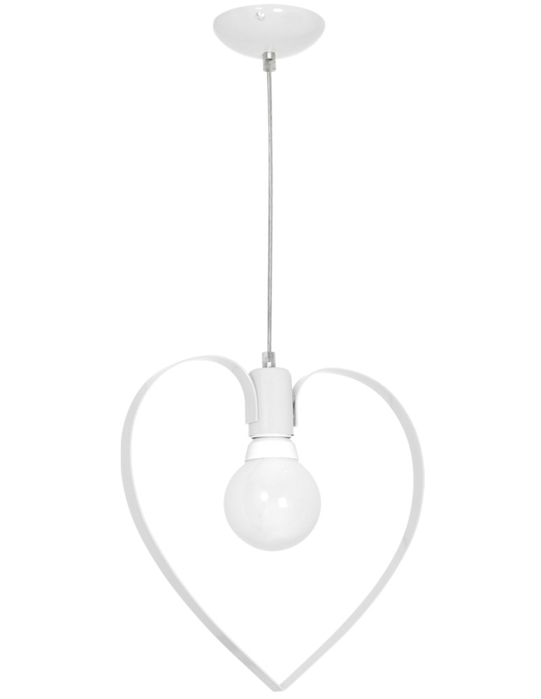 Milagro Lampa wisząca AMORE WHITE 1xE27 MLP9950 Milagro Lampa wisząca AMORE WHITE 1xE27 MLP9950