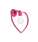 Milagro Kinkiet AMORE DARK PINK 1xE27 MLP9955 Milagro Kinkiet AMORE DARK PINK 1xE27 MLP9955