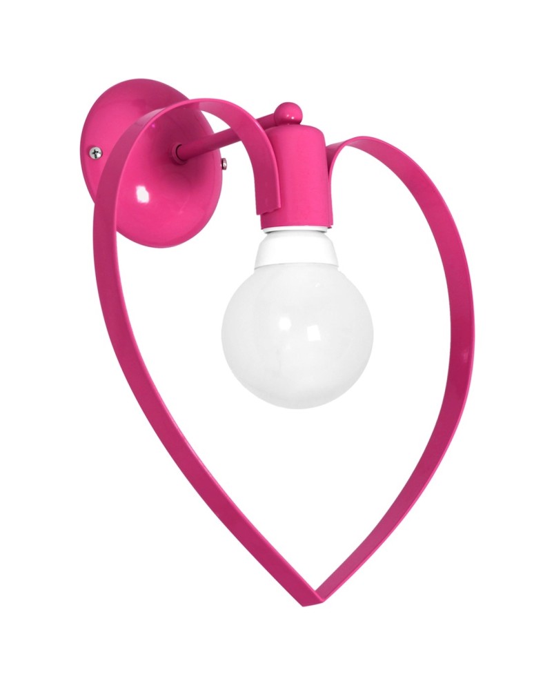 Milagro Kinkiet AMORE DARK PINK 1xE27 MLP9955 Milagro Kinkiet AMORE DARK PINK 1xE27 MLP9955