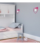 Milagro Kinkiet AMORE DARK PINK 1xE27 MLP9955 Milagro Kinkiet AMORE DARK PINK 1xE27 MLP9955