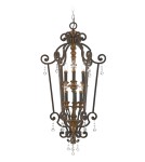 Żyrandole - Quoizel MARQUETTE 6x60W E14 QZ/MARQUETTE6/B Wisząca - product 1