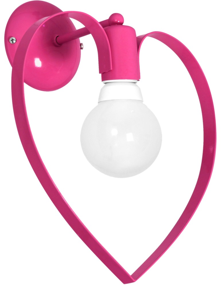 Milagro Kinkiet AMORE DARK PINK 1xE27 MLP9955 Milagro Kinkiet AMORE DARK PINK 1xE27 MLP9955