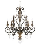 Żyrandole świecznikowe - Quoizel MARQUETTE 9x60W E14 QZ/MARQUETTE9 Wisząca - product 1