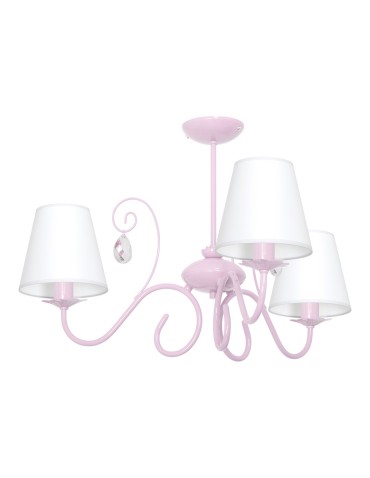 Milagro Żyrandol SARA PINK 3xE14 MLP1051