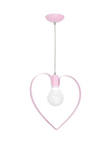 Milagro Lampa wisząca AMORE PINK 1xE27 MLP9953 - produkt 2