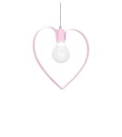 Milagro Lampa wisząca AMORE PINK 1xE27 MLP9953 Milagro Lampa wisząca AMORE PINK 1xE27 MLP9953