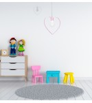 Milagro Lampa wisząca AMORE PINK 1xE27 MLP9953 Milagro Lampa wisząca AMORE PINK 1xE27 MLP9953