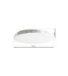 Plafony z pilotem - Milagro Plafon SIENA 80W LED Ø750 mm + pilot ML3703 - product 7