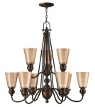 Żyrandole - Hinkley Wisząca MAYFLOWER 9x60W E27 HK/MAYFLOWER9 - product 1