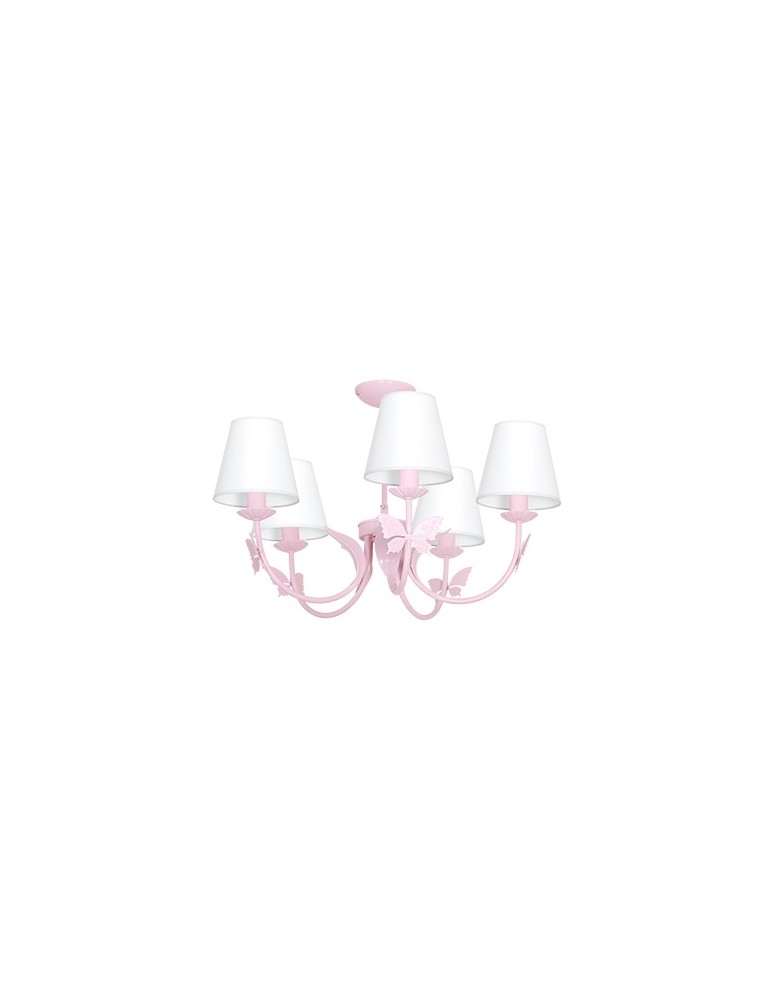 Milagro Żyrandol ALICE PINK 5xE14 MLP964