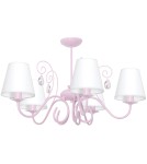 Milagro Żyrandol SARA PINK 5xE14 MLP1052 Milagro Żyrandol SARA PINK 5xE14 MLP1052