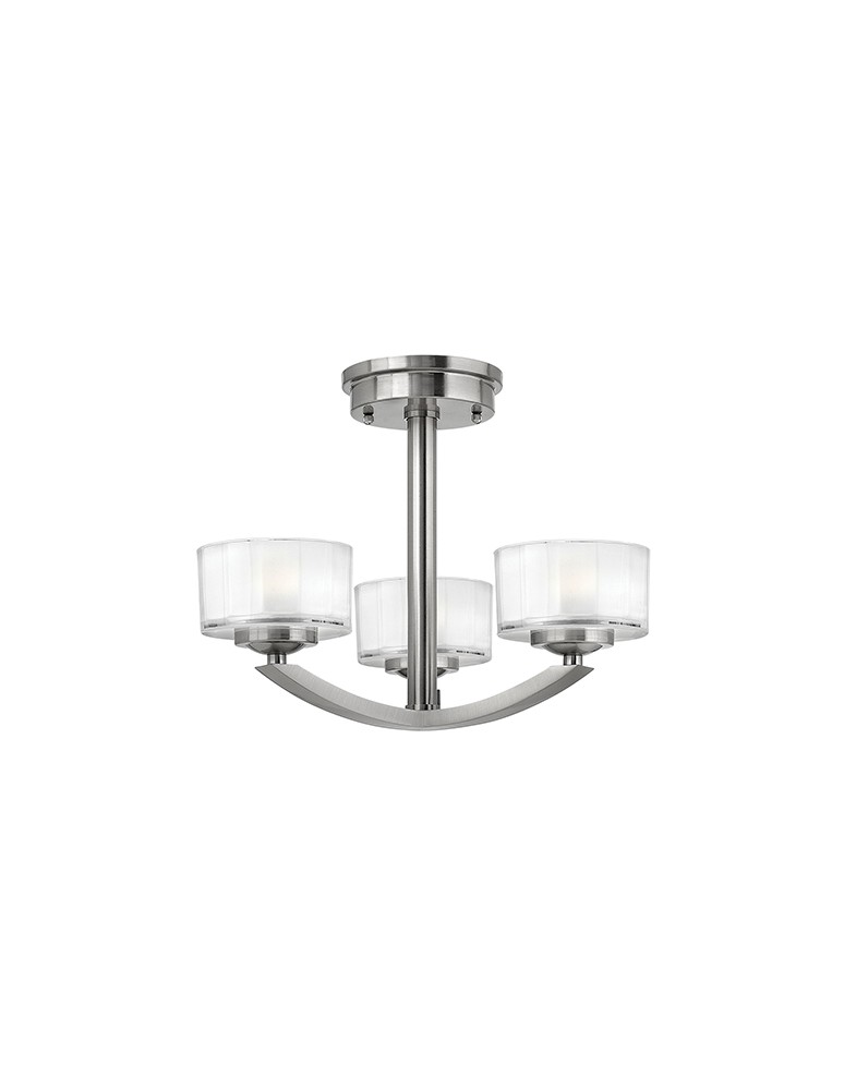 Żyrandole z abażurem - Hinkley MERIDIAN 3x60W G9 HK/MERIDIAN/SF Sufitowa - produkt kolory-swiatla.pl 1