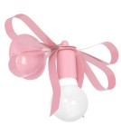 Kinkiety dziecięce - Milagro Kinkiet EMMA PINK 1xE27 MLP1038 - product 1