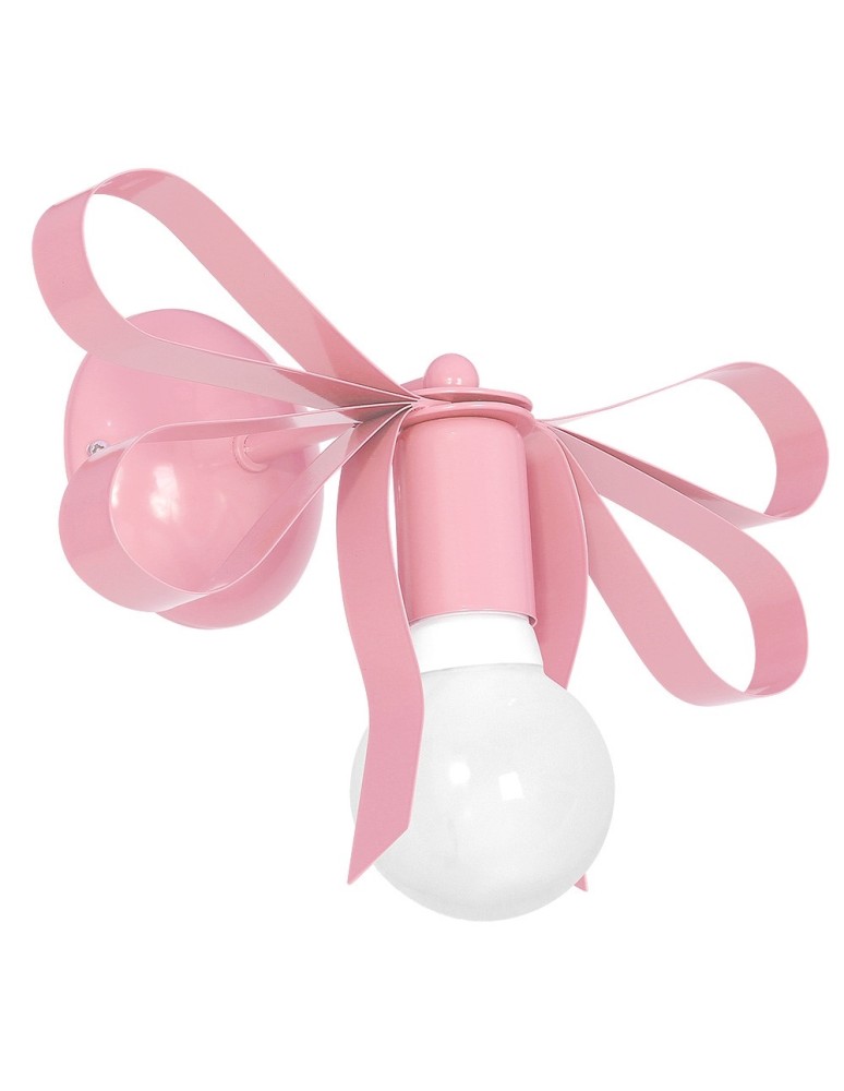 Milagro Kinkiet EMMA PINK 1xE27 MLP1038