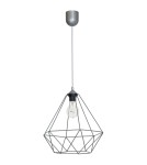 Milagro Lampa wisząca BASKET GRAY 1xE27 MLP7216 Milagro Lampa wisząca BASKET GRAY 1xE27 MLP7216