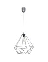 Milagro Lampa wisząca BASKET GRAY 1xE27 MLP7216 Milagro Lampa wisząca BASKET GRAY 1xE27 MLP7216