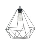 Milagro Lampa wisząca BASKET GRAY 1xE27 MLP7216 Milagro Lampa wisząca BASKET GRAY 1xE27 MLP7216