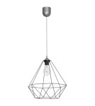 Milagro Lampa wisząca BASKET GRAY 1xE27 MLP7216 Milagro Lampa wisząca BASKET GRAY 1xE27 MLP7216