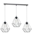 Lampy wiszące - Milagro Lampa wisząca BASKET GRAY 3xE27 MLP7217 - product 5