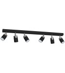 Milagro Lampa sufitowa JOKER BLACK 6xGU10 MLP1340 Milagro Lampa sufitowa JOKER BLACK 6xGU10 MLP1340