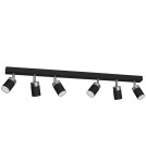 Milagro Lampa sufitowa JOKER BLACK 6xGU10 MLP1340 Milagro Lampa sufitowa JOKER BLACK 6xGU10 MLP1340