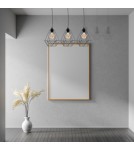 Milagro Lampa wisząca BASKET BLACK 3xE27 MLP7215 Milagro Lampa wisząca BASKET BLACK 3xE27 MLP7215