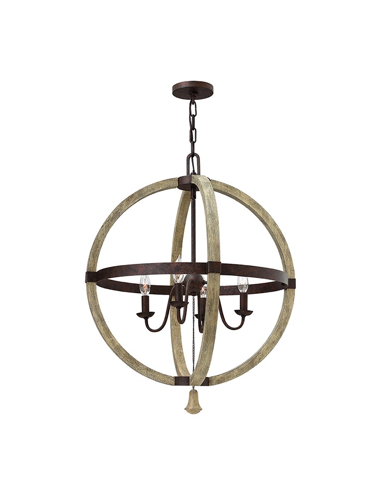 Lampy wiszące - Hinkley Wisząca MIDDLEFIELD 4x40W E14 HK/MIDDLEFIELDP4 - produkt kolory-swiatla.pl 1