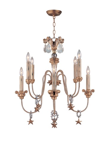 Elstead Lighting Flambeau Wisząca MIGNON 8x60W E14  FB/Mignon8