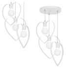 Milagro Lampa wisząca AMORE WHITE 3xE27 MLP9951 Milagro Lampa wisząca AMORE WHITE 3xE27 MLP9951
