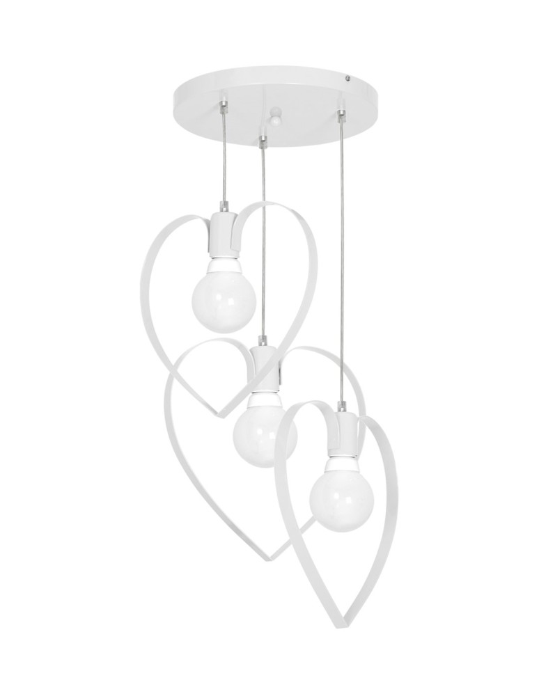 Milagro Lampa wisząca AMORE WHITE 3xE27 MLP9951 Milagro Lampa wisząca AMORE WHITE 3xE27 MLP9951