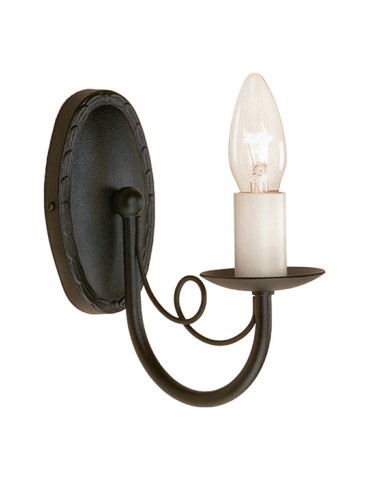 Elstead Lighting Interior Kinkiet MINSTER 1x60W E14 MN1 BLACK
