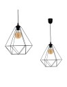Milagro Lampa wisząca BASKET BLACK 1xE27 MLP7214 Milagro Lampa wisząca BASKET BLACK 1xE27 MLP7214