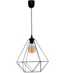 Milagro Lampa wisząca BASKET BLACK 1xE27 MLP7214 Milagro Lampa wisząca BASKET BLACK 1xE27 MLP7214