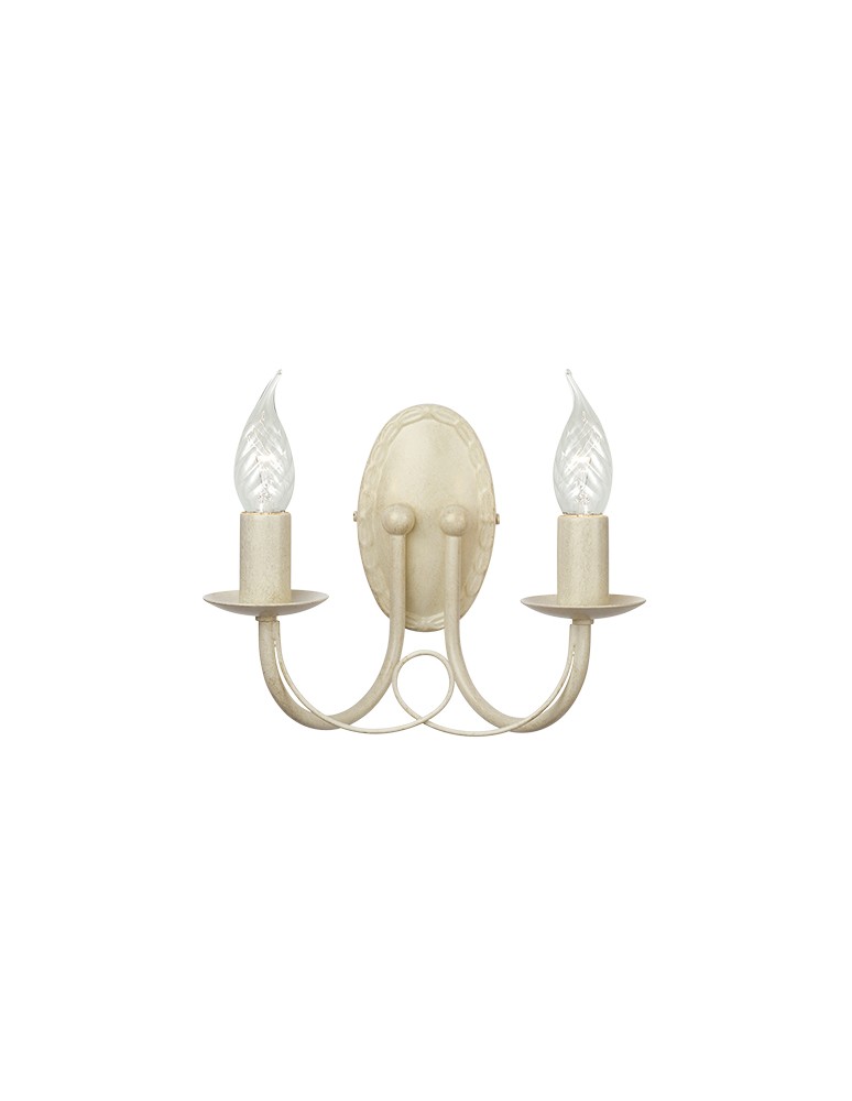 Kinkiety świecznikowe - Elstead Lighting Interior Kinkiet MINSTER 2x60W E14 MN2MN2 IV/GOLD - produkt kolory-swiatla.pl 1