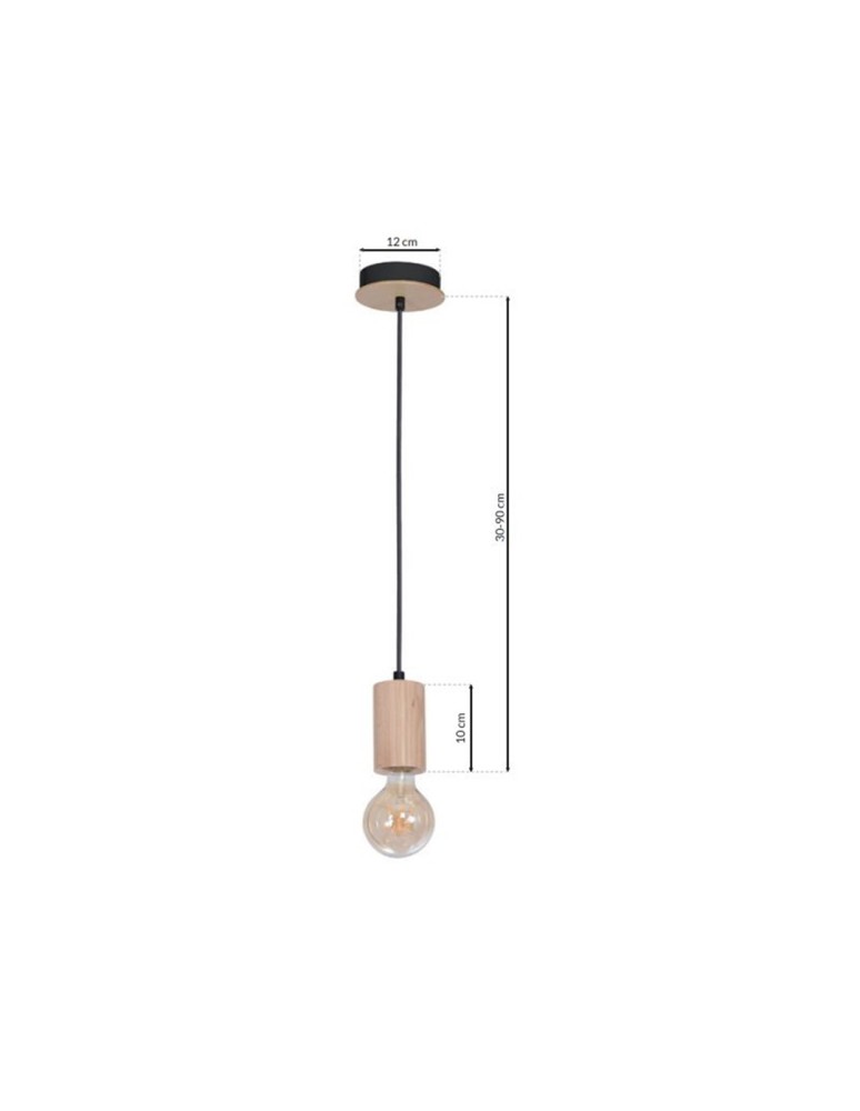 Milagro Lampa wisząca LINES 1xE27 MLP8825 Milagro Lampa wisząca LINES 1xE27 MLP8825