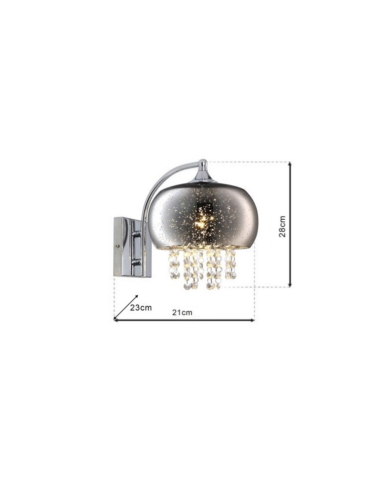 Milagro Kinkiet STARLIGHT 1xE14 ML3786