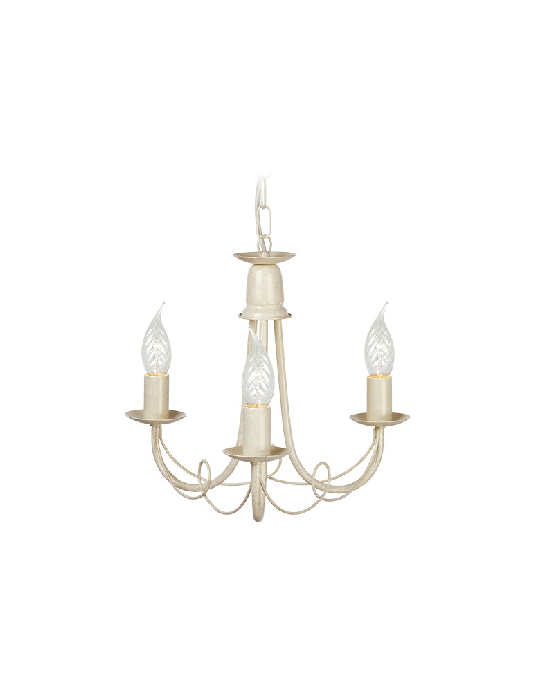 Żyrandole retro - Elstead Lighting Interior Wisząca MINSTER 3x60W E14 MN3 IV/GOLD - produkt kolory-swiatla.pl 1