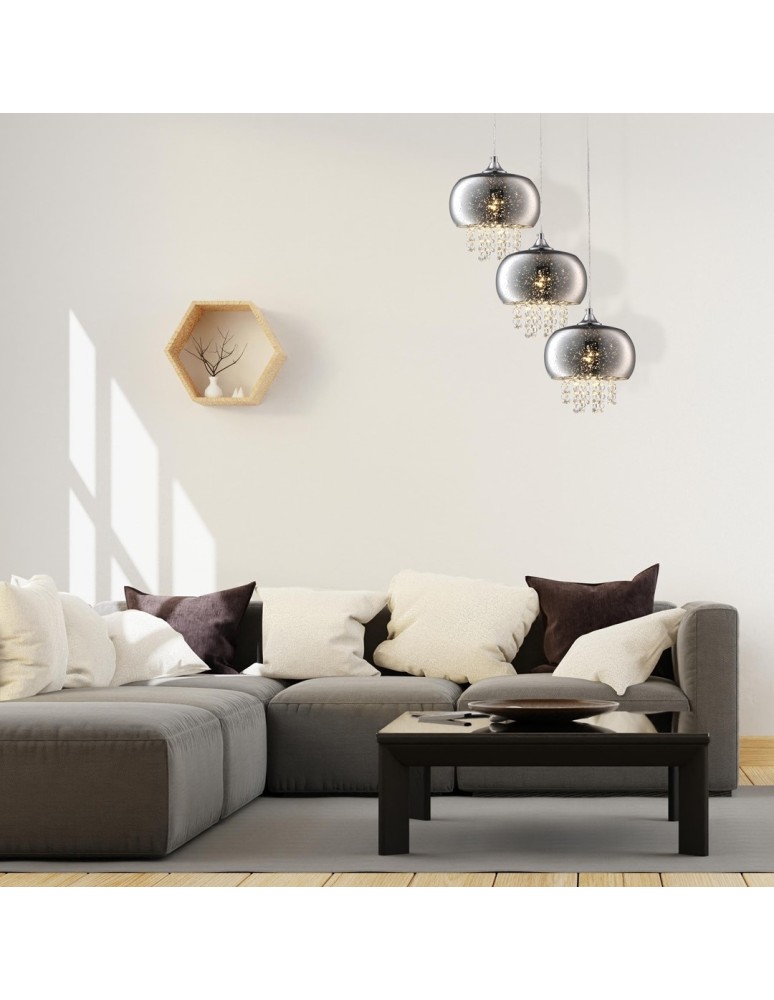 Milagro Lampa Wisząca STARLIGHT 3xE14 ML3788 Milagro Lampa Wisząca STARLIGHT 3xE14 ML3788