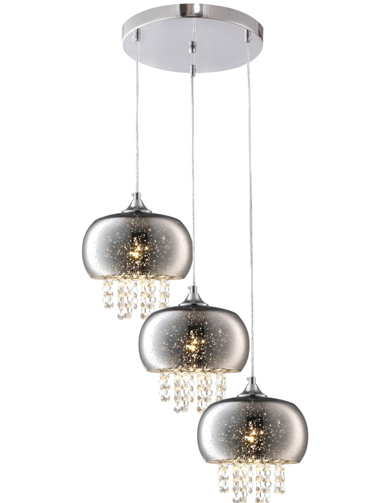 Milagro Lampa Wisząca STARLIGHT 3xE14 ML3788 Milagro Lampa Wisząca STARLIGHT 3xE14 ML3788