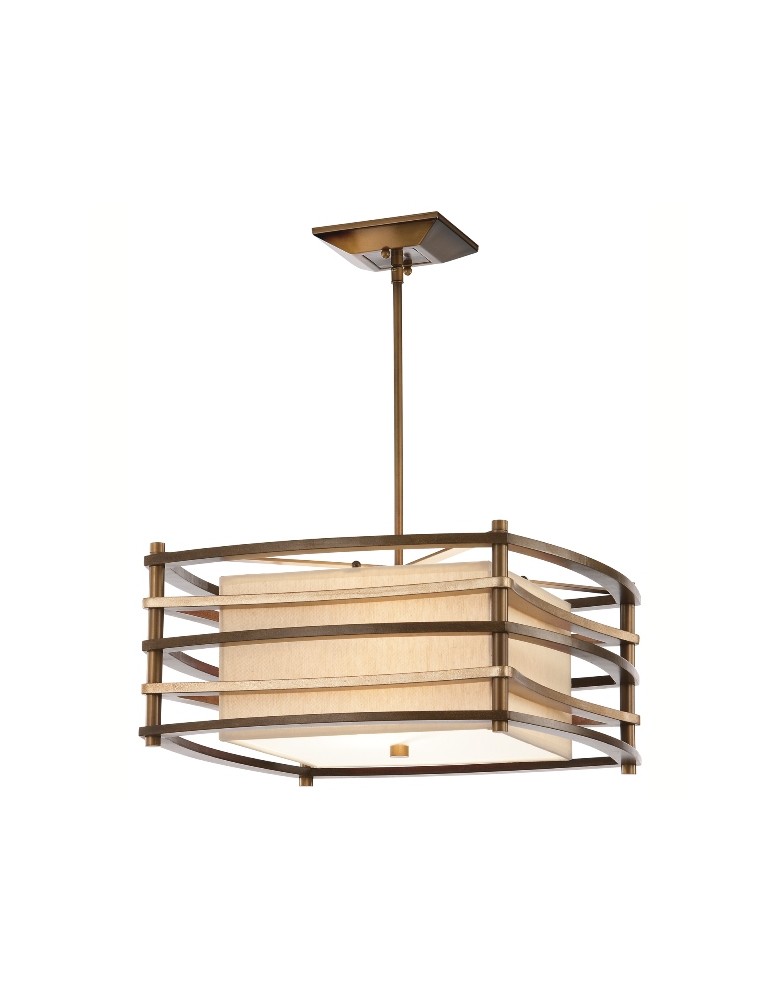 Lampy wiszące - Elstead Lighting Kichler Wisząca MOXIE 2x100W E27 KL/MOXIE/P/S - produkt kolory-swiatla.pl 1