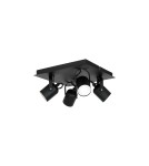 Milagro Lampa sufitowa PICO BLACK 4xGU10 MLP997 Milagro Lampa sufitowa PICO BLACK 4xGU10 MLP997