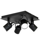 Milagro Lampa sufitowa PICO BLACK 4xGU10 MLP997 Milagro Lampa sufitowa PICO BLACK 4xGU10 MLP997